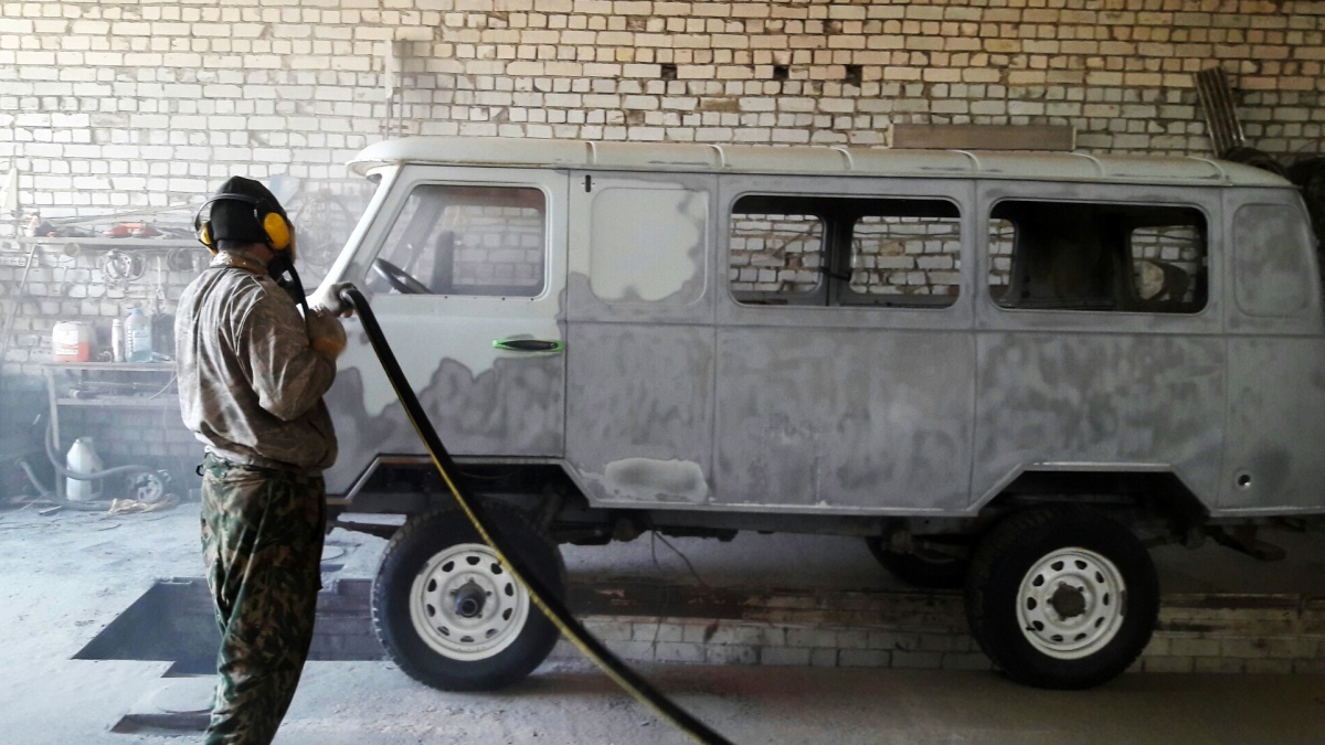 Услуга пескоструйная очистка металлоконструкций